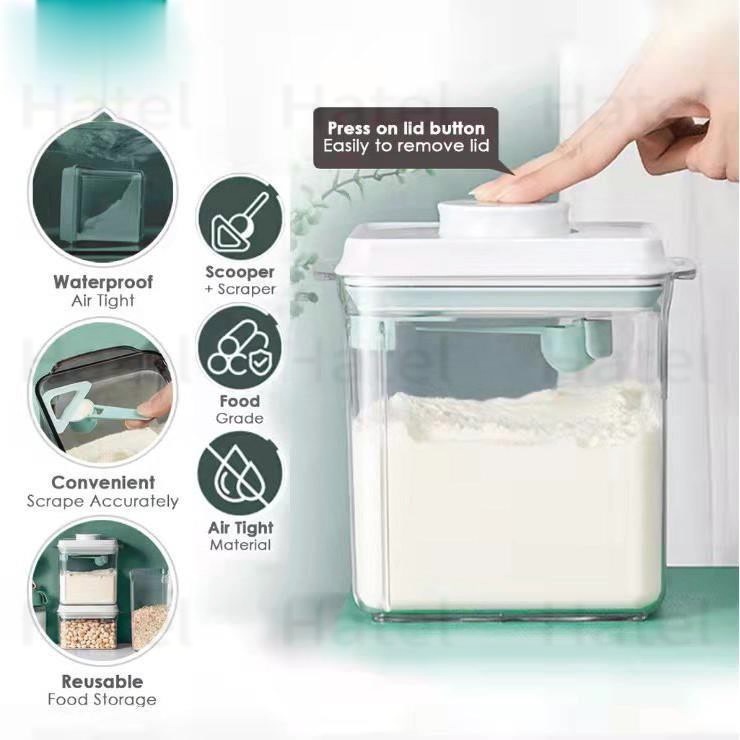 Airtight Milk Powder Container Milk Storage Container Milk Powder Can