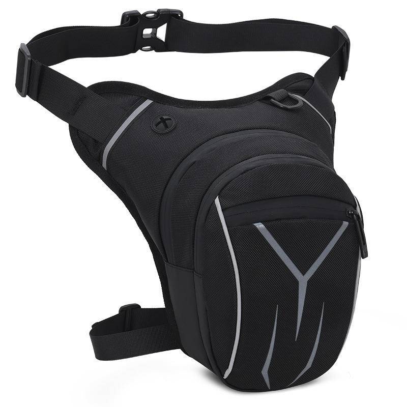 Men's Motorcycle Bag Motorcycle Leg Bag Large Capacity Men's Shoulder