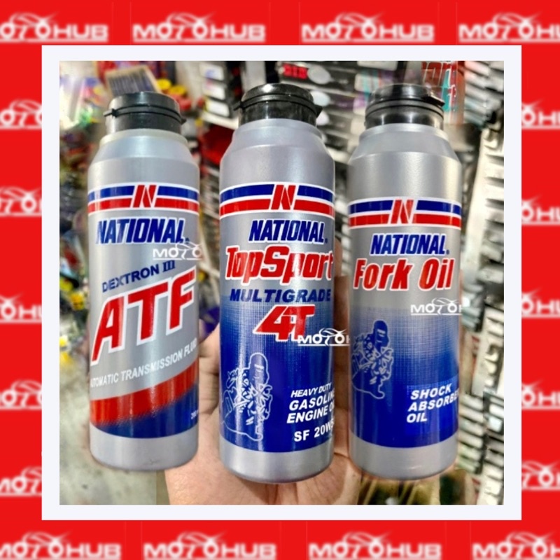 NATIONAL TopSport / Fork Oil / Dextron ATF Oil 200ML Motohub Shopee
