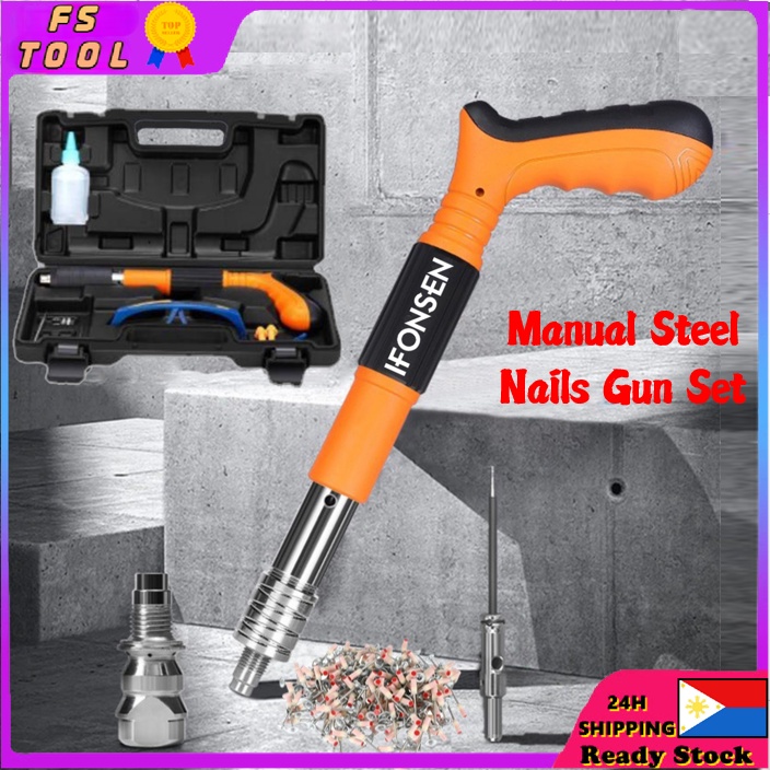 Rivet Gun Tufting Gun Manual Steel Nails Gun Rivet Tool Steel Wall