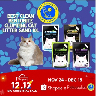 Best Clean Bentonite Clumping Cat Litter Sand 10L