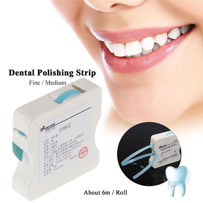 Dental Polishing Strip Resin Teeth Interdental Sanding Grinding Strip