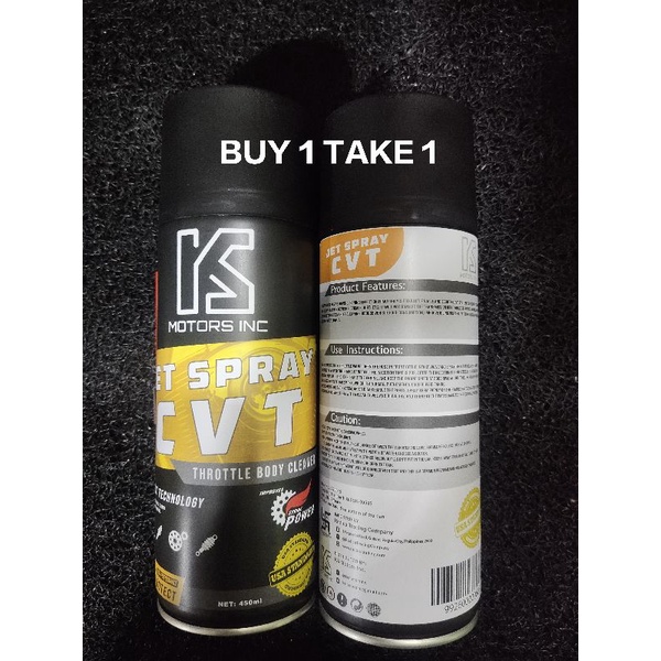 BUY 1 TAKE 1 JET SPRAY CVT CLEANER Shopee Philippines