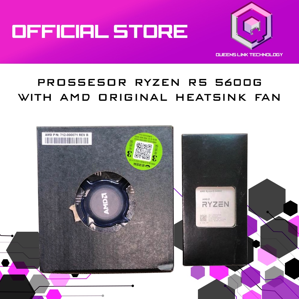 RYZEN 5 5600G W/ ORIGINAL HEATSINK | Shopee Philippines