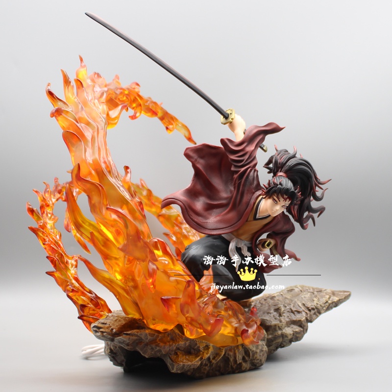 GK Resin Copy Demon Slayer Yoriichi Tsugikuni with LED | Shopee Philippines