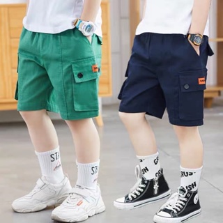 LF#3-16y/o kid's urban cargo shorts for boys 4 pockets