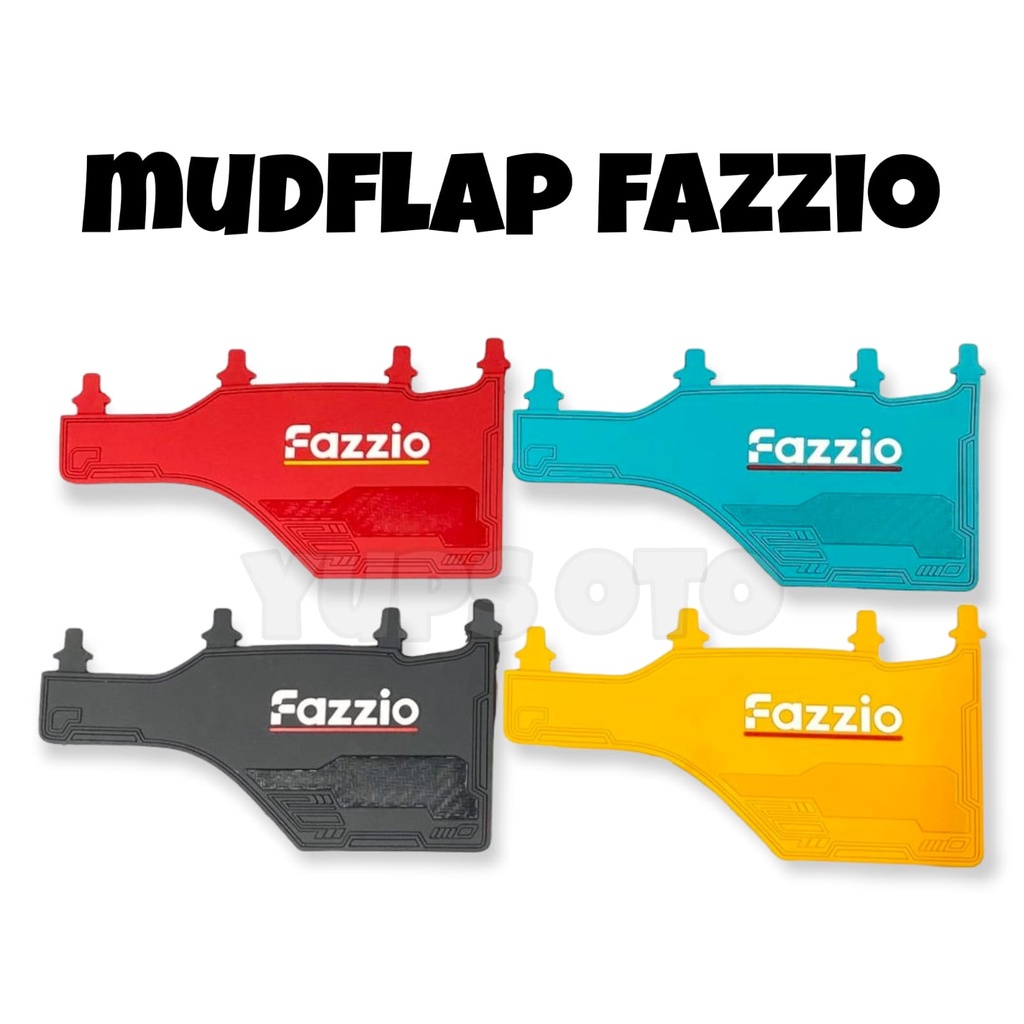 Mud FLAP FAZZIO Motorcycle Accessories YAMAHA FAZZIO Rubber Fender