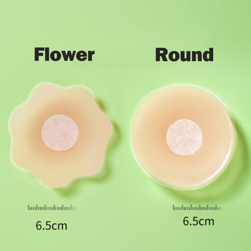 Women Antidew Point Nipple Solid Silicone Nipple Tape Antibump