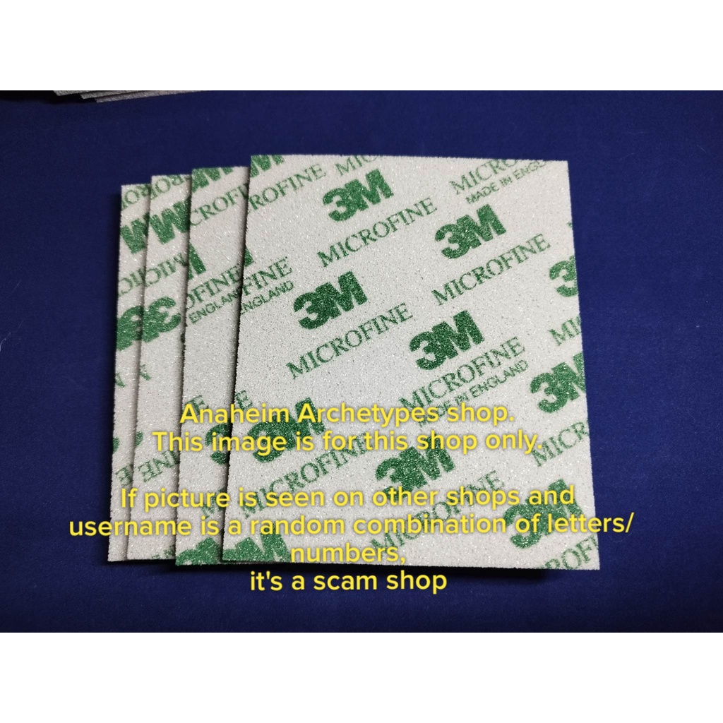 3M Sanding Sponge for Gundam kits like 1/144 Aerial Gundam Shopee Philippines