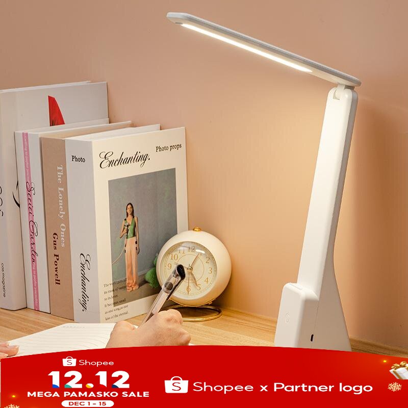 LED eye protection lamp stepless dimming folding student reading lamp