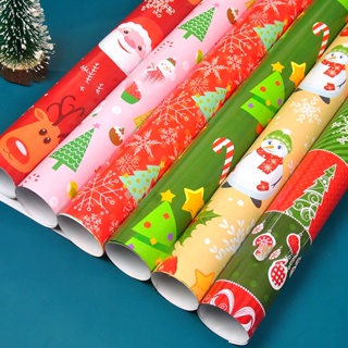 10 Sheets Glossy Thick Christmas Gift Wrap Paper (Size 25 x 19 Inches) #9