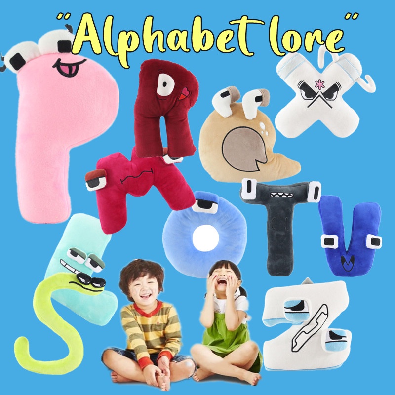 20CM Alphabet Lore Plush Alphabet Plush Alphabet Doll Lore Stuffed ...