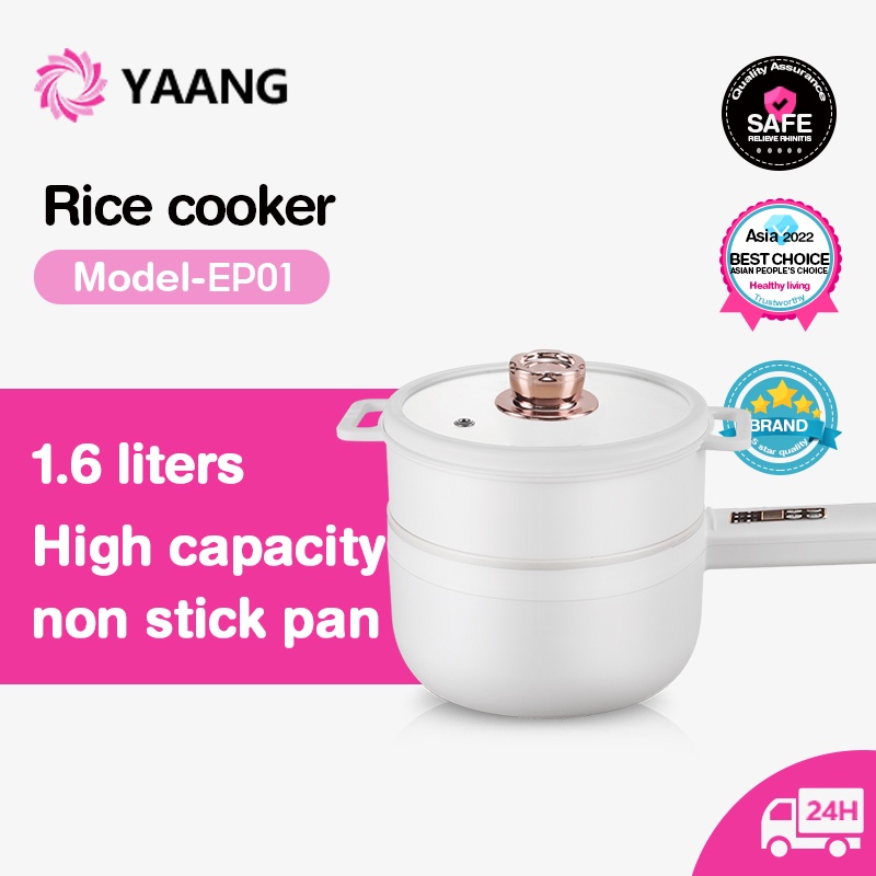 YAANG EP01 Multifunctional Electric Cooker Mini Rice Cooker Ceramic Non