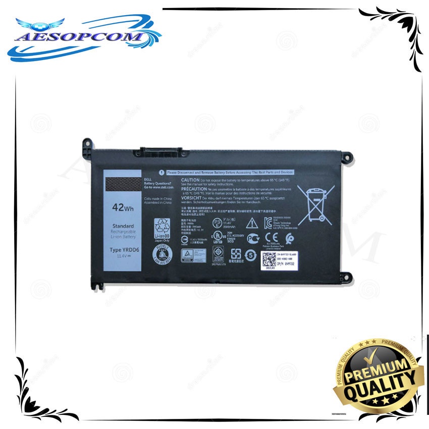 YRDD6 laptop Battery For Inspiron 14 5482 14-5468 14-5471 14-5481 15-5000  15-5568 5482 5485 | Shopee Philippines