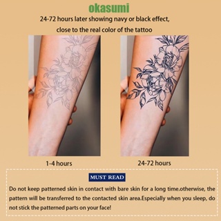 Magic tattoo sticker waterproof 15 days lasting temporary tattoo false ...