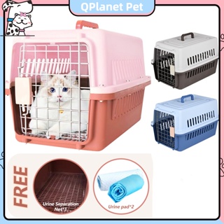 Pet Carrier Travel Cage Dog Cat Crates Airline Approved Large Pet Cage Breathable Transport Crate