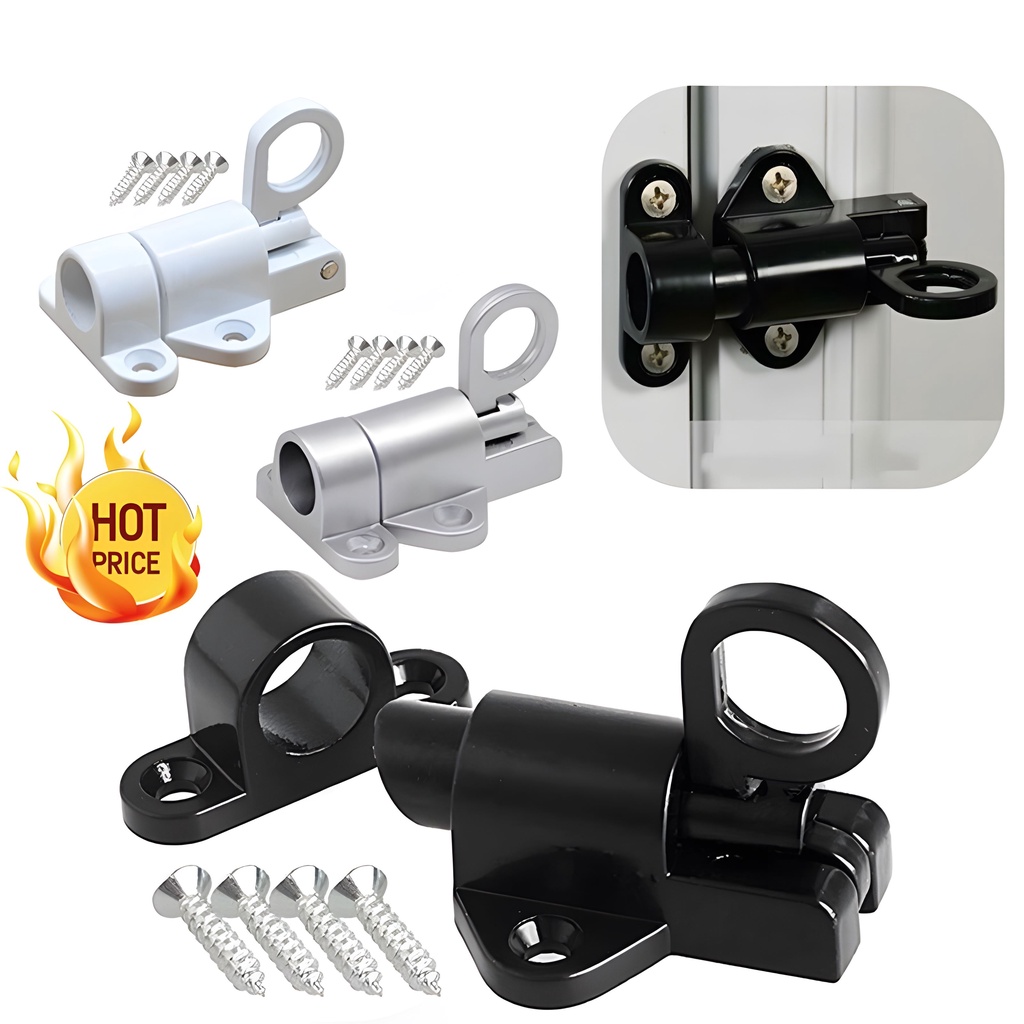 PrecisinoCast Aluminum Alloy Security Automatic Window Gate Lock