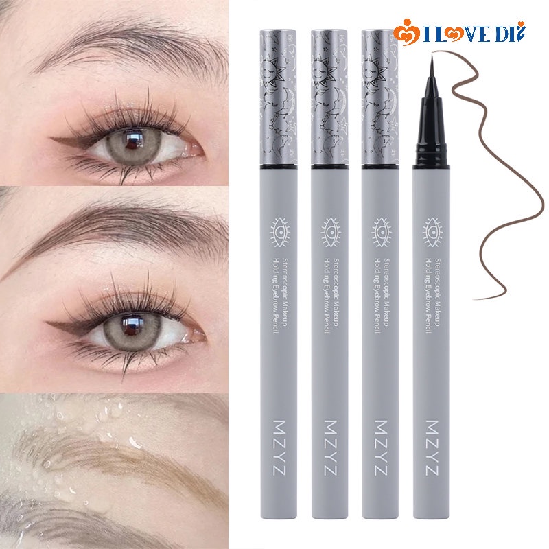 Waterproof Fine Tip Eyebrow Pen/ Professional Long Lasting Liquid Brow