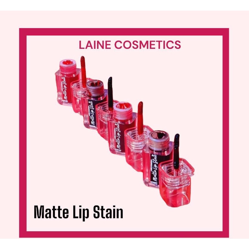 Matte Lip stain By Laine Cosmetics Shopee Philippines