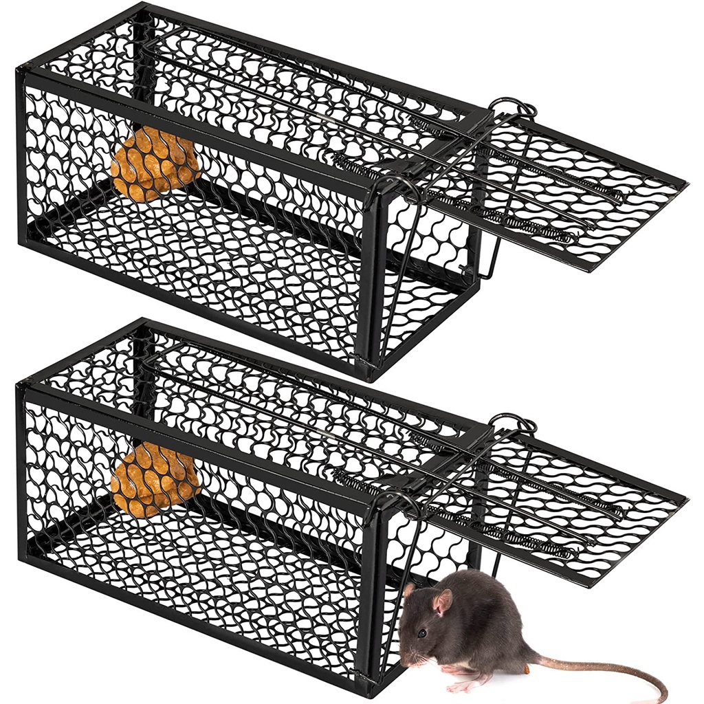 2 Pcs Rat Trap Rodent Mouse Squirrel Trap Small Animal Trap Voles ...