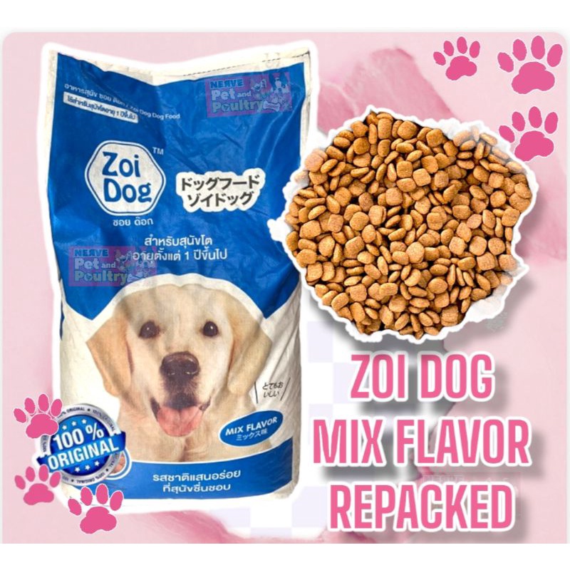 ZOI DOG FOOD MIX FLAVOR KILO REPACKED & ORIGINAL PACKAGING (NEW