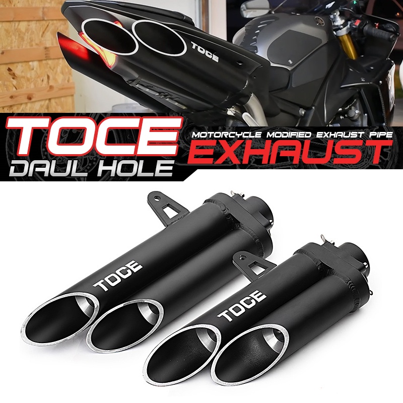 Exhaust Motorcycle Exhaust Muffler Pipe Moto Muffler Universel Toce ...