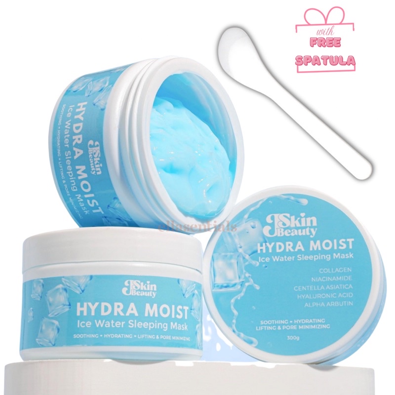 J Skin Beauty Hydra Moist Ice Water Sleeping Mask Moisturizer Shopee