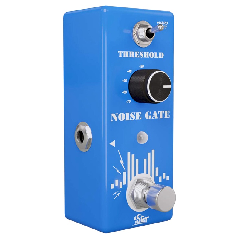 Iset Noise Gate Pedal Noise Suppression Killer Effect Bass Pedal for