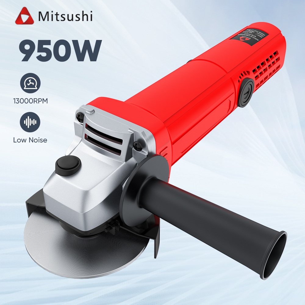 Mitsushi MJMJ9523 950W 220V Angle Grinder Electric Grinding Cutting