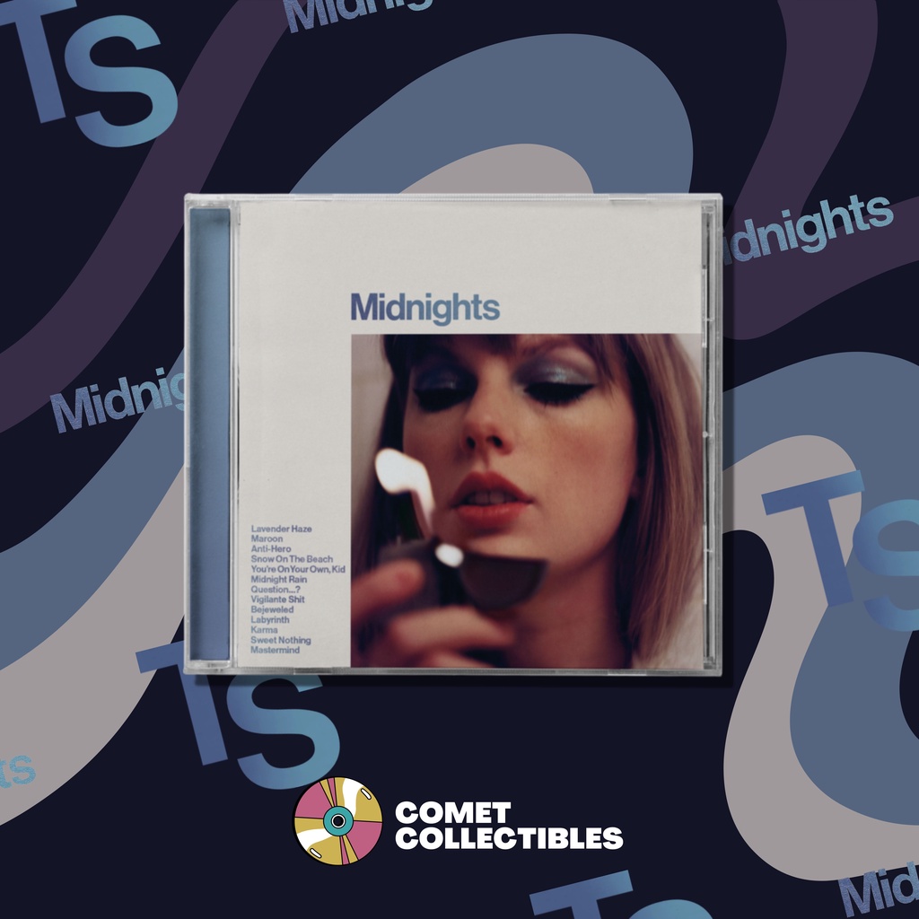 Taylor Swift Midnights CD Album Moonstone Blue | Shopee Philippines