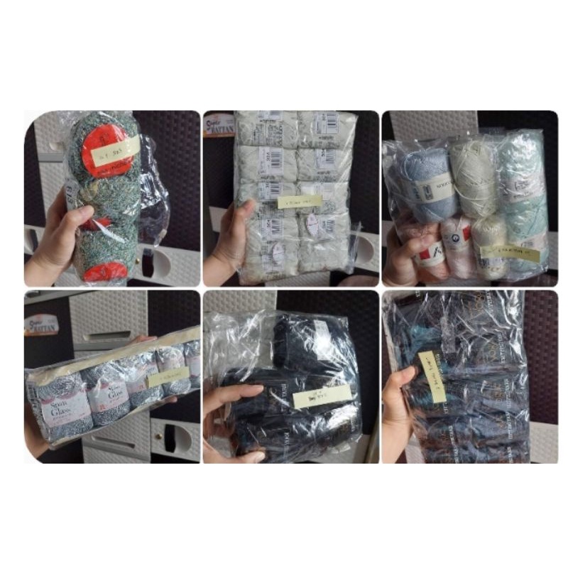 crochet yarns live sell ( jo v) Shopee Philippines