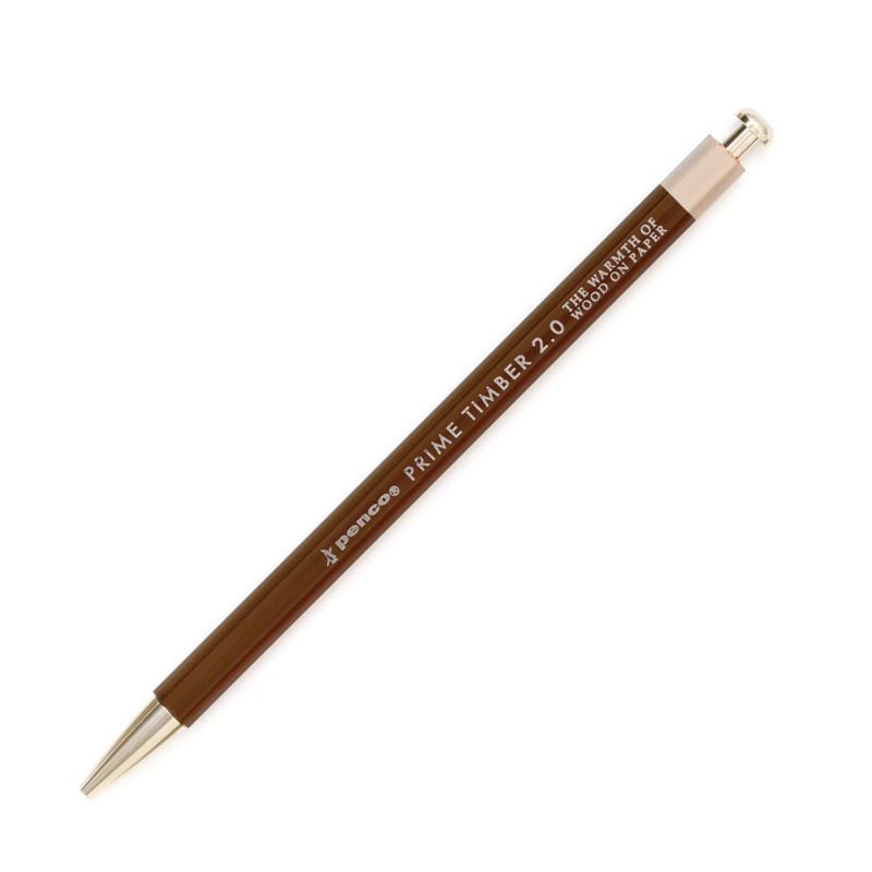Penco Prime Timber (Mechanical Pencil) Brown Shopee Philippines