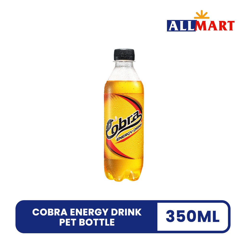 Cobra Energy Drink Pet Bottle 350ml | Shopee Philippines