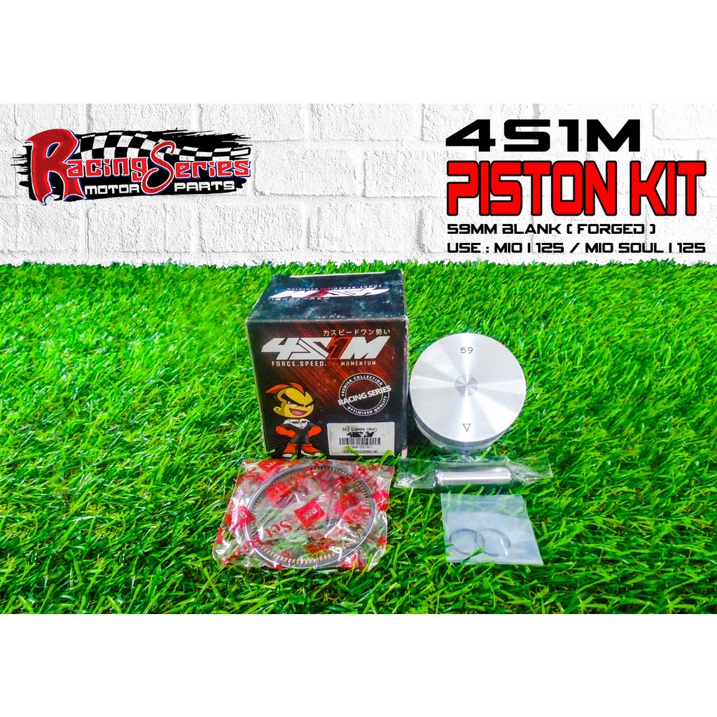 4S1M piston kit mio i 125 mio soul i 125 59MM blank Shopee