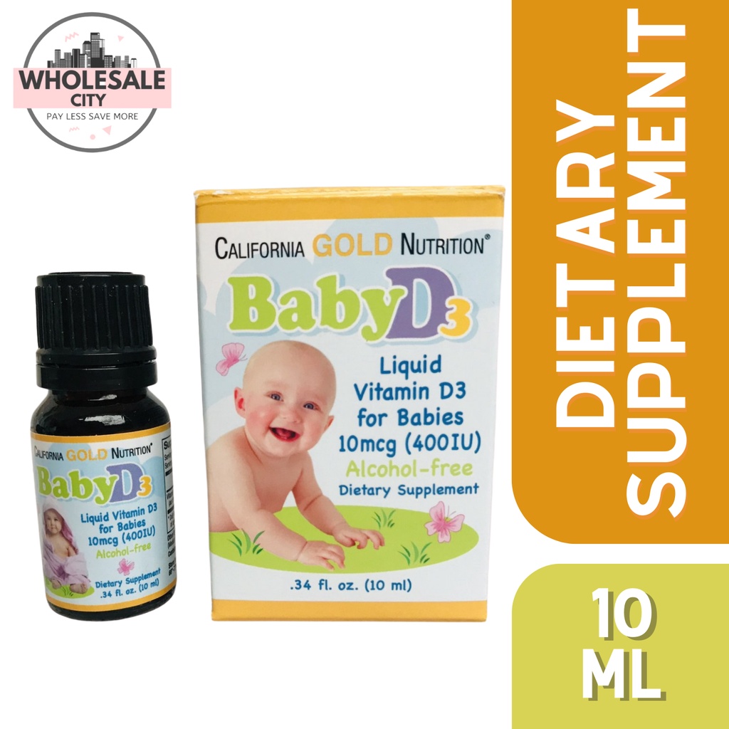California Gold Nutrition Baby D3 | Shopee Philippines