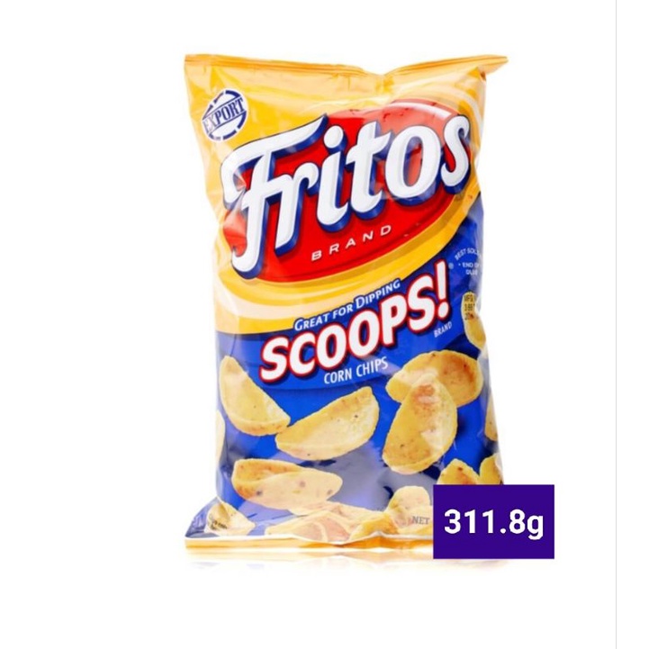 Fritos Scoops Original Corn Chips 311.8g Shopee Philippines