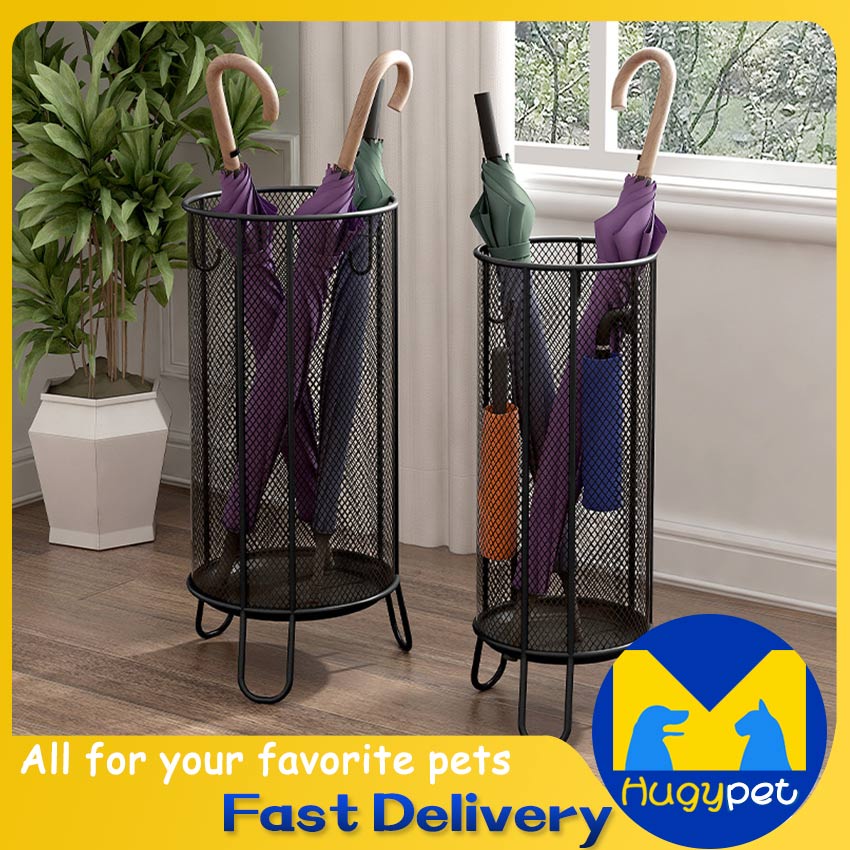 Umbrella Rack Stand for Canes Walking Sticks Umbrellas Black Umbrella