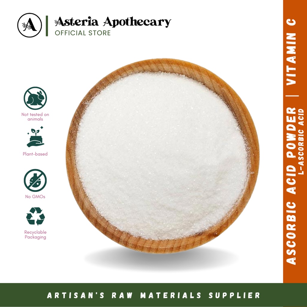 Ascorbic Acid Powder Vitamin C 500g 1Kg Asteria Apothecary Shopee Philippines