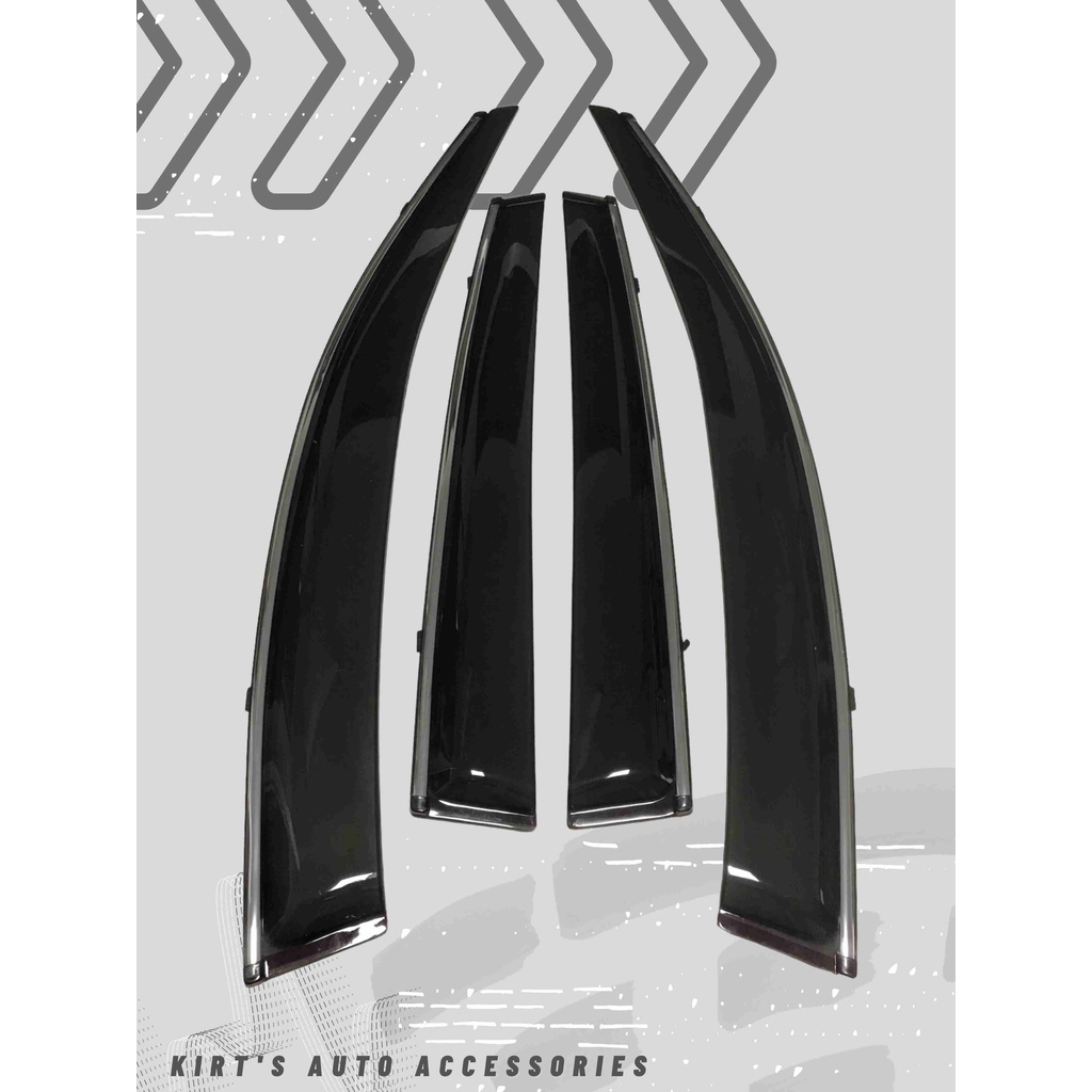 Honda CRV CRV 2007 2008 2009 2010 2011 Chrome Lining 2M Rain Visor Sun