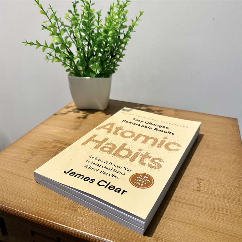 Original Atomic Habits by James Clear 100 English Book AUTHENTIC WITH