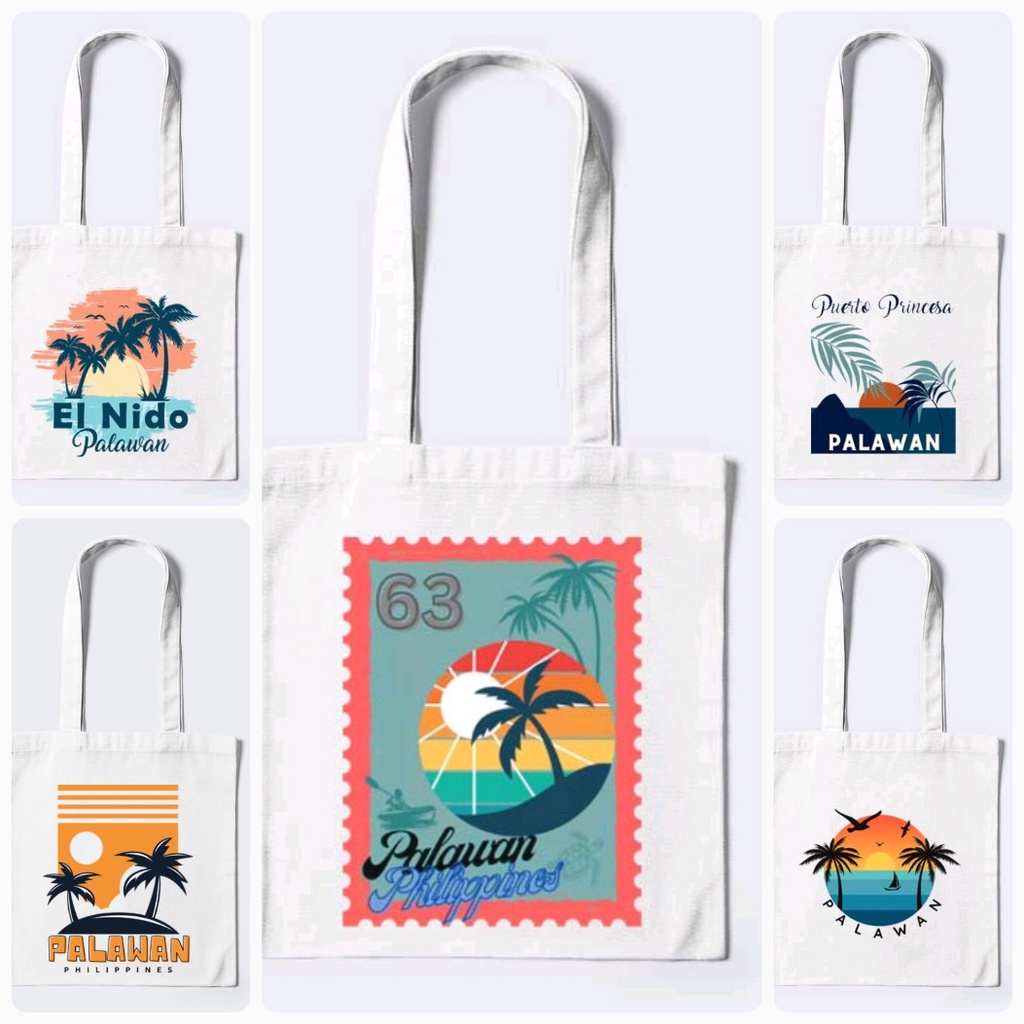 PALAWAN TOTE BAGS / Tote Bag Katsa Canvas High Quality | Shopee Philippines