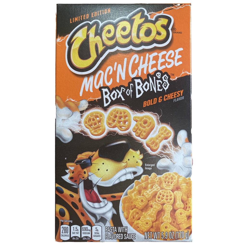 Cheetos Mac & Cheese Box of Bones Pasta with flavored sauce 170g Shopee Philippines