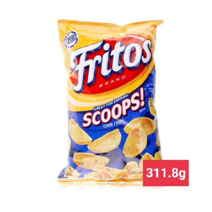 Fritos Scoops Original Corn Chips 311.8g Shopee Philippines
