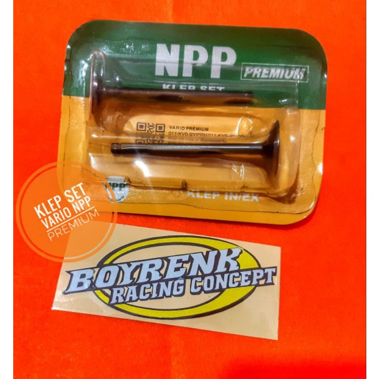 Valve SET/Umbrella Valve HONDA VARIO 110 NPP PREMIUM Brc_ Shopee
