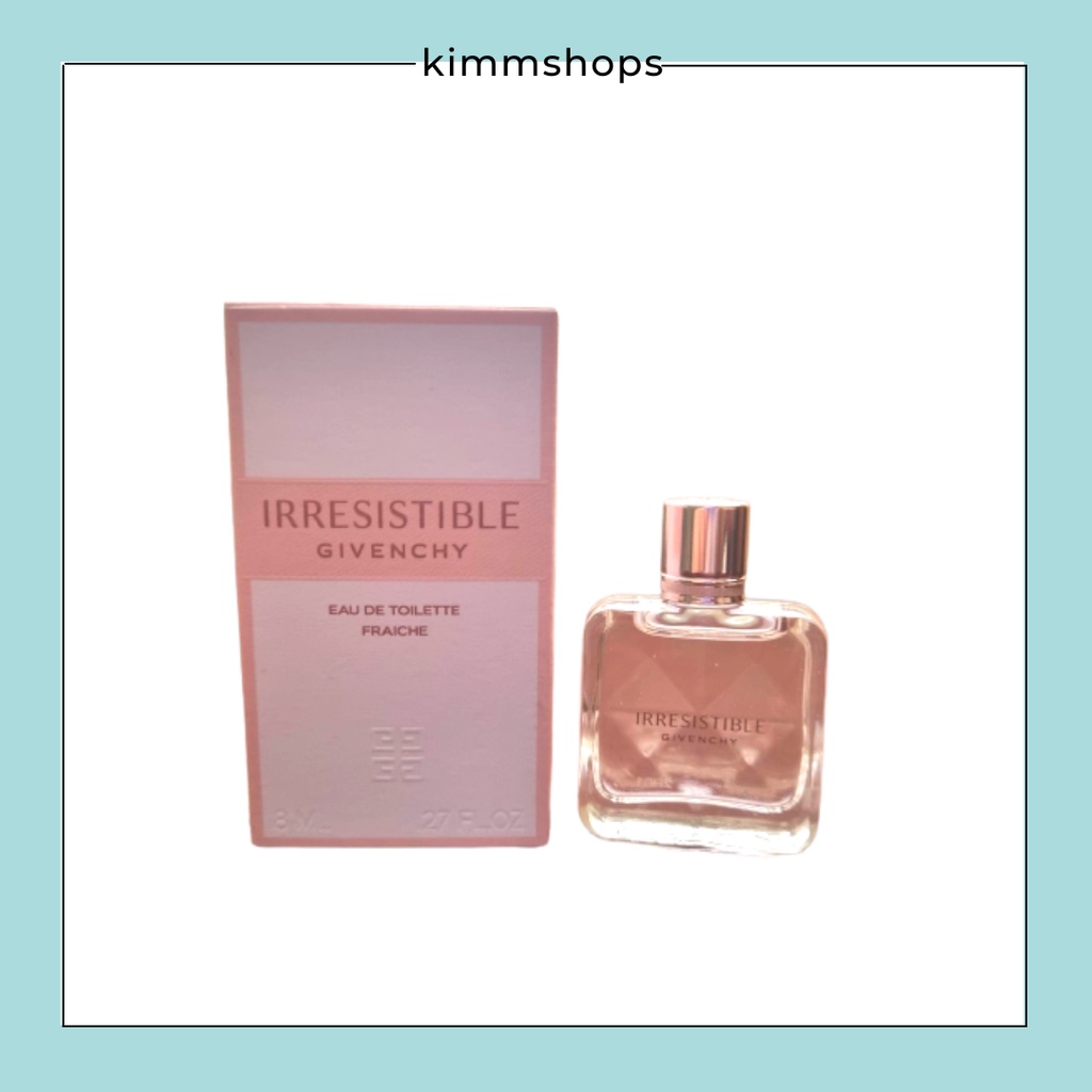 Givenchy Irresistible EDT Fraiche Mini Size 8mL Shopee Philippines