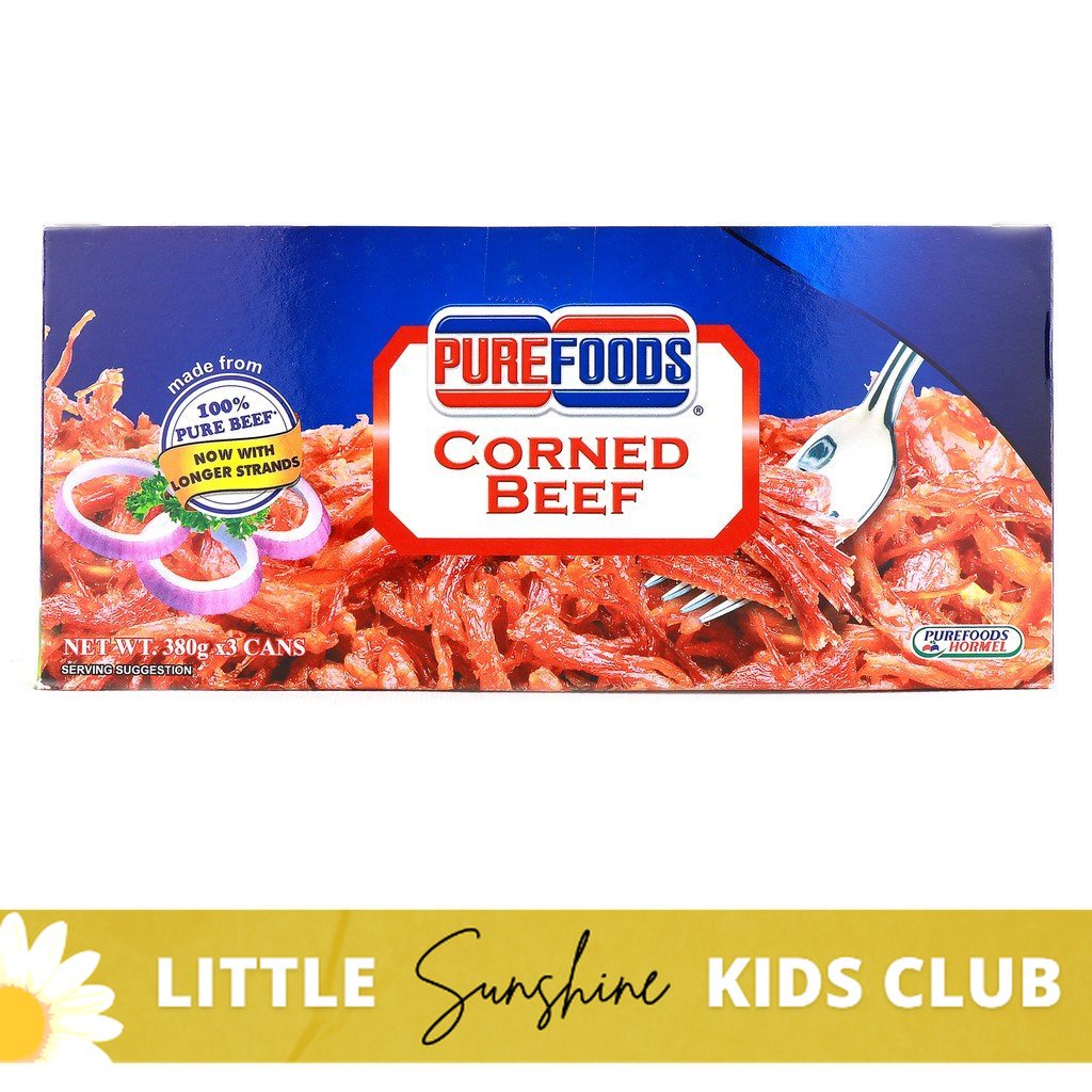 Purefoods Corned Beef 3pcs x 380g Shopee Philippines