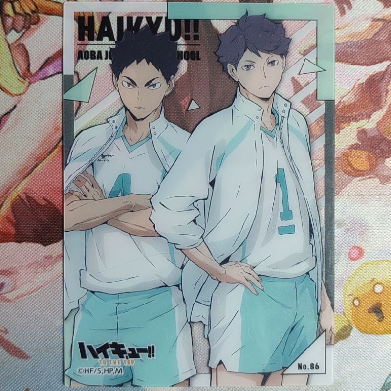 Haikyu!! To The Top Clear Trading Card | Shopee Philippines