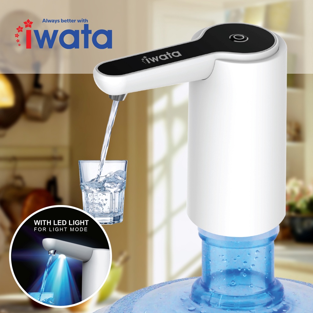 Iwata AP128 Portable and Rechargeable Water Dispenser Shopee Philippines