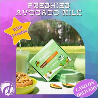 [ COD+FREEBIE ] FRESHIES Avocado Milk Collagen Drink with Glutathione and Oral Sunblock