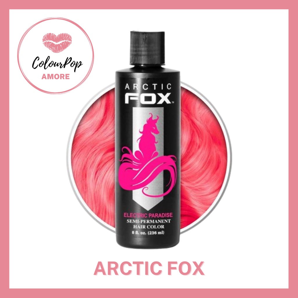 Authentic! Arctic Fox Hair Dye - Electric Paradise UV Reactive
